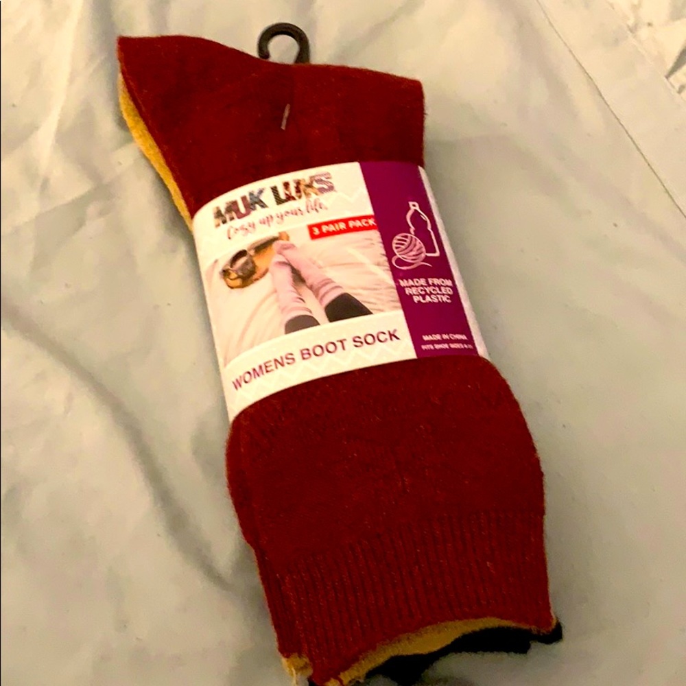 Muk Luks boot socks💋pick4w/lips for $20💋